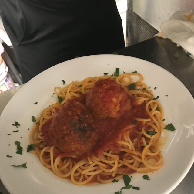 Whole Wheat Penne and Chicken Meatballs.