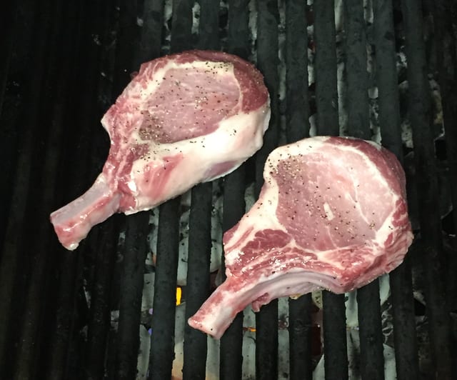 Porkchops.