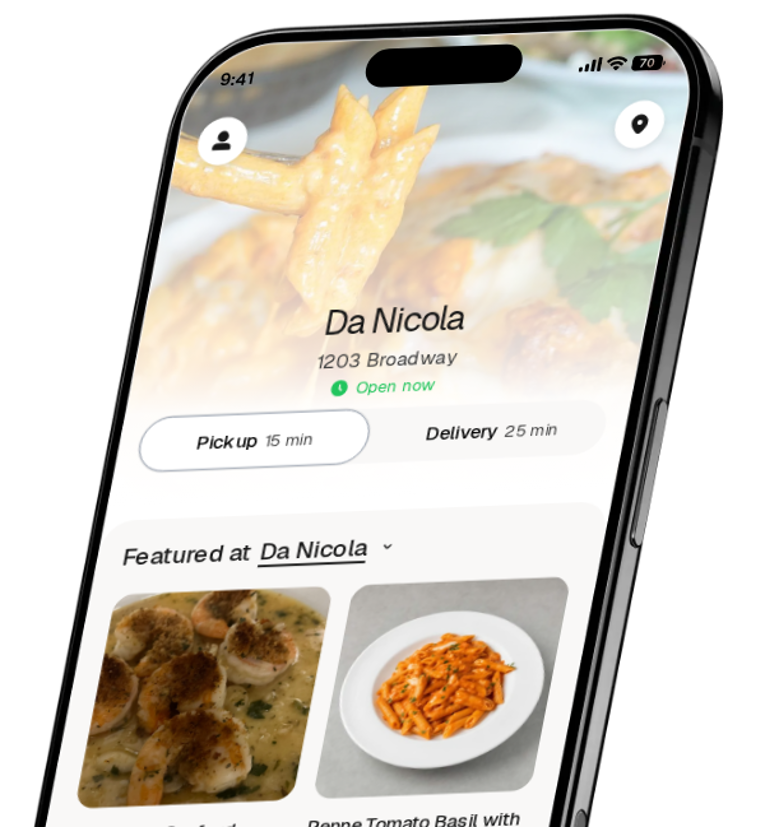 Da Nicola app preview