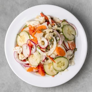 Shaved Vegetable Salad