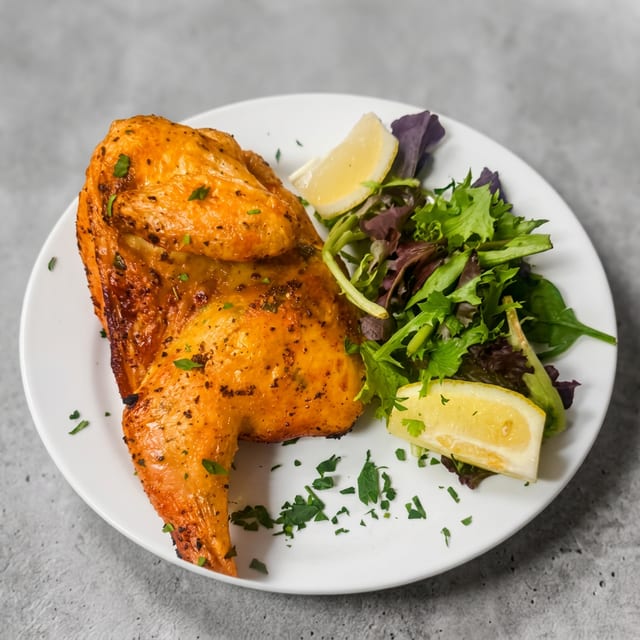 Half Roasted Chicken.