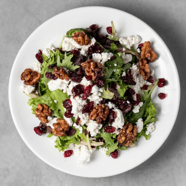 Goat Cheese Salad.