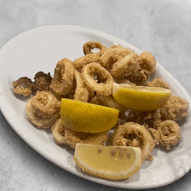 Fried Calamari Arrabbiata.