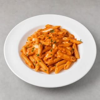 Penne, Tomato & Basil with Fresh Mozzarella